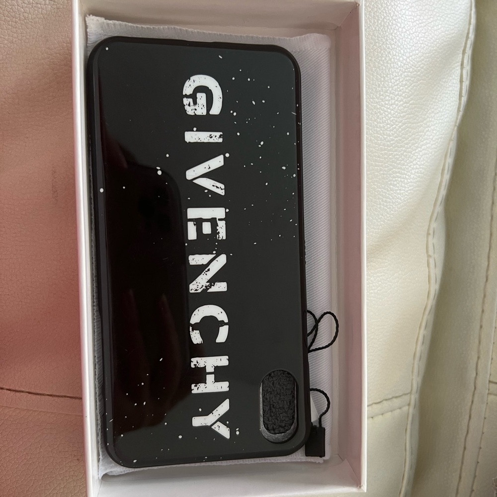Givenchy Logo IPhone X case brand new, box, dust bag